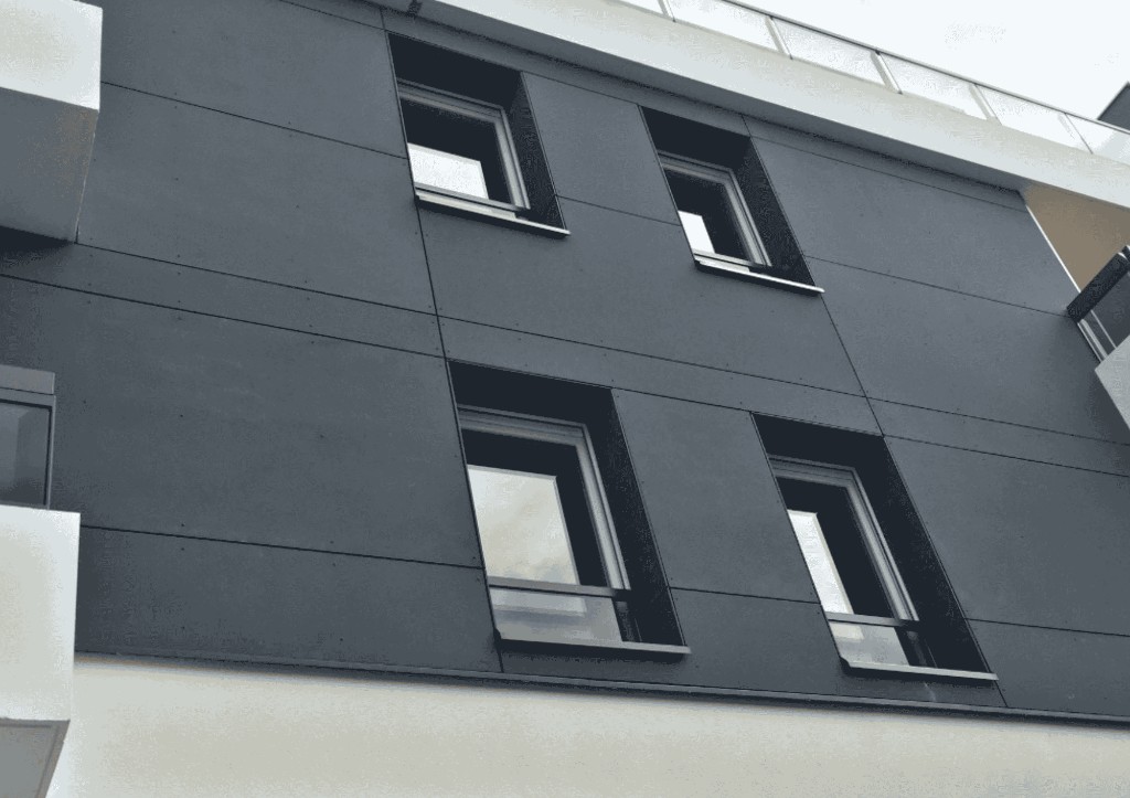 Bardage composite haut de gamme, panneaux façade contemporaine