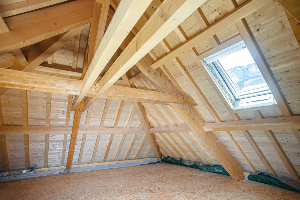 Charpente traditionnelle, extension mairie Alex, Haute-Savoie