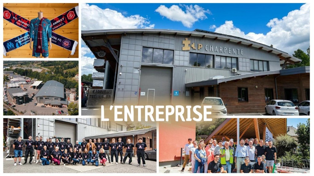 L'entreprise LP Charpente, équipes, site et réalisations en Haute-Savoie