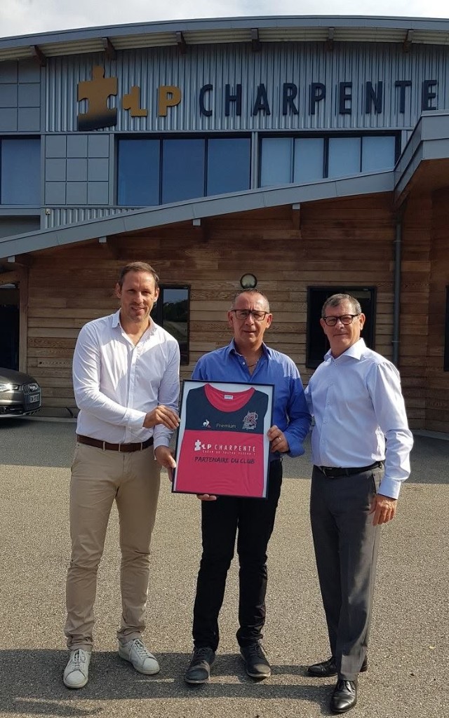Partenaire du club, LP Charpente