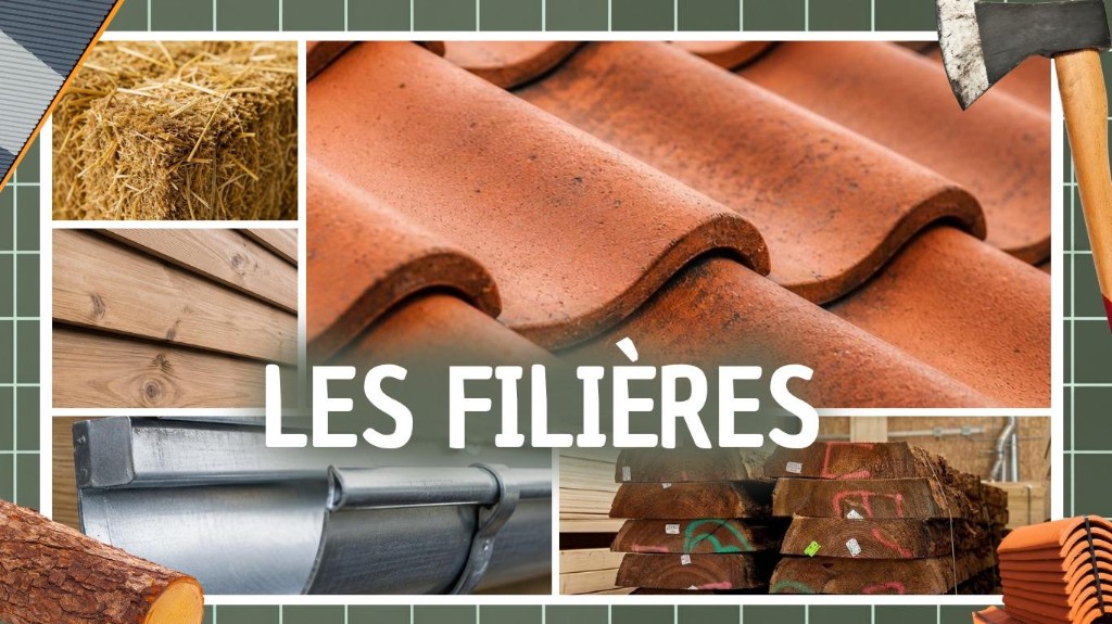 Les filières LP Charpente, bois, tuiles, zinc et matériaux en Haute-Savoie