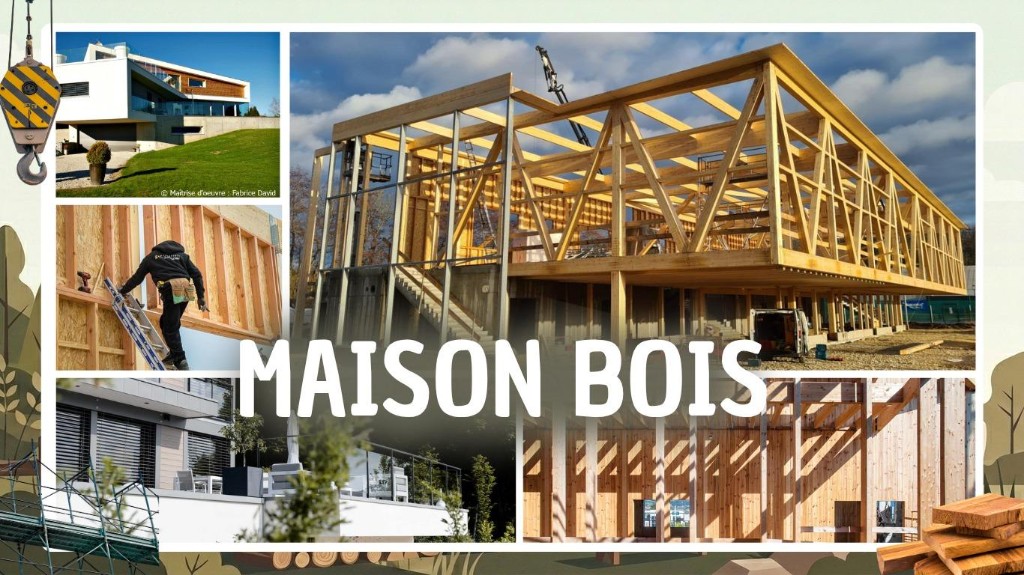 Maison ossature bois LP Charpente, réalisations en Haute-Savoie