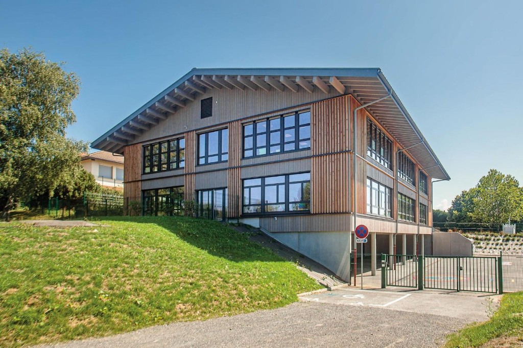 Façade école Saint-Martin-Bellevue